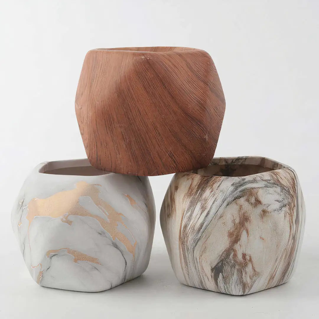 Natural Planters (Set of 3)