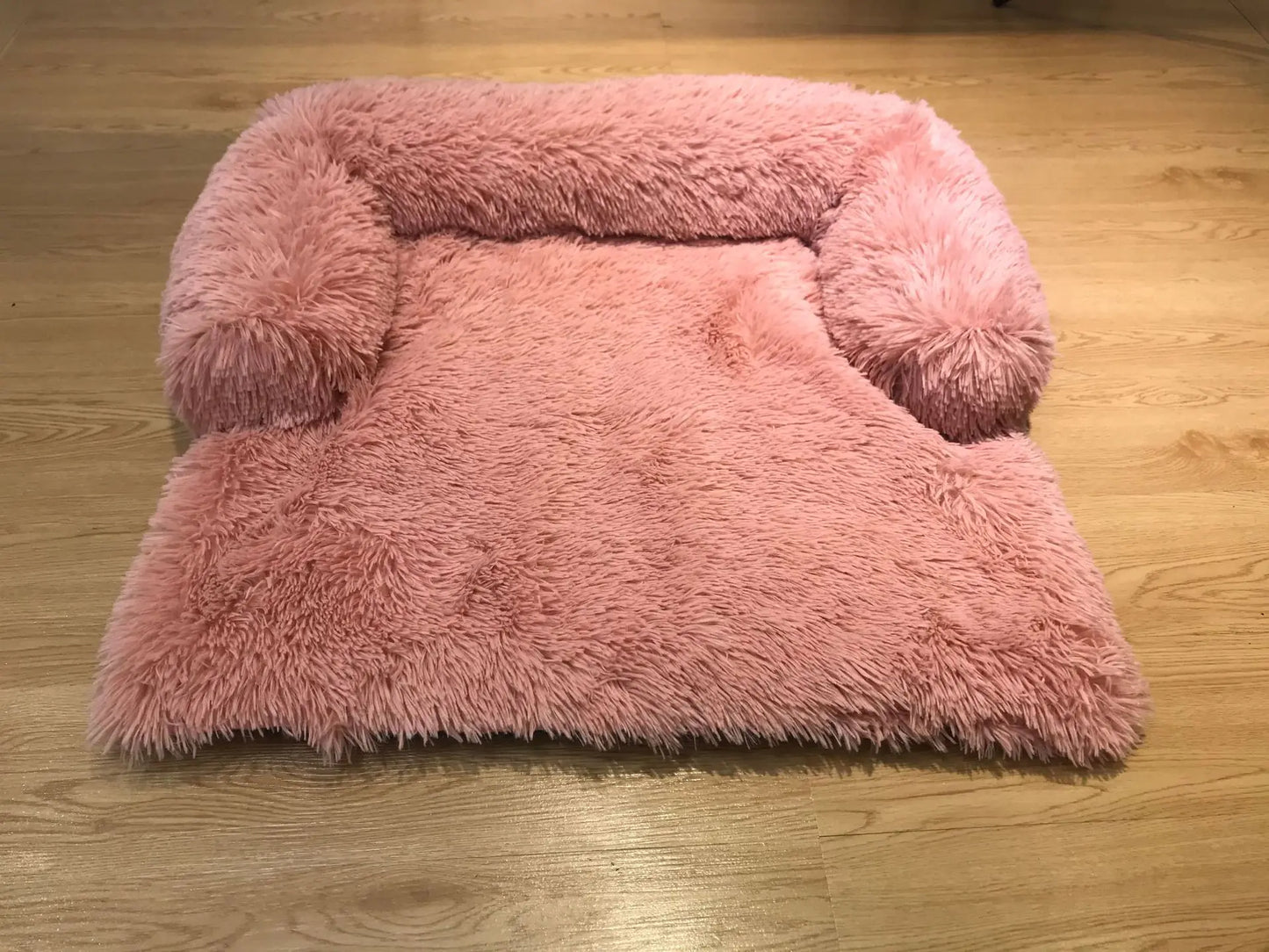 Plush Washable Pet Blanket – Cozy Nest Design with Removable Cover